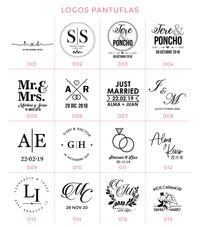 Termos y pantuflas personalizadas para bodas, fiestas y XV años, envios Nacionales e Internacionales
etiquetas para termos de boda, termos boda novios, frases para termos de boda