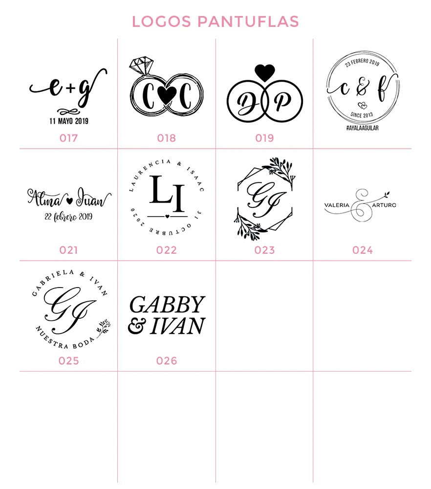 Termo en Vinil+ Pantuflas para Boda - Top Knot Party