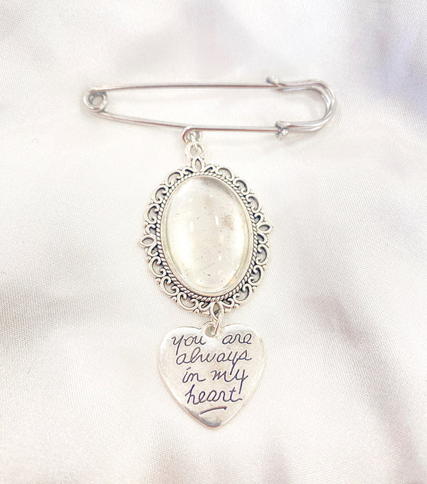 Relicario para ramo - Top Knot Party