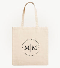 Tote bag, bolsa personalizada, bolsa de manta personalizada, bolsa para souvenirs, bolsa para bodas