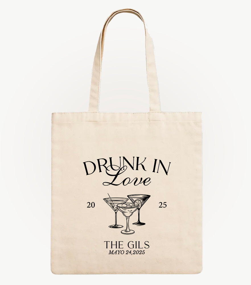 Tote bag, bolsa personalizada, bolsa de manta personalizada, bolsa para souvenirs, bolsa para bodas