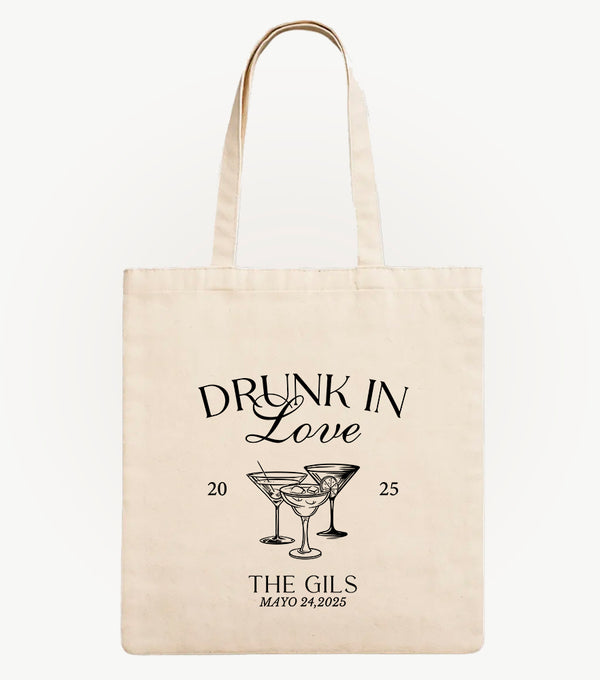 Tote bag, bolsa personalizada, bolsa de manta personalizada, bolsa para souvenirs, bolsa para bodas