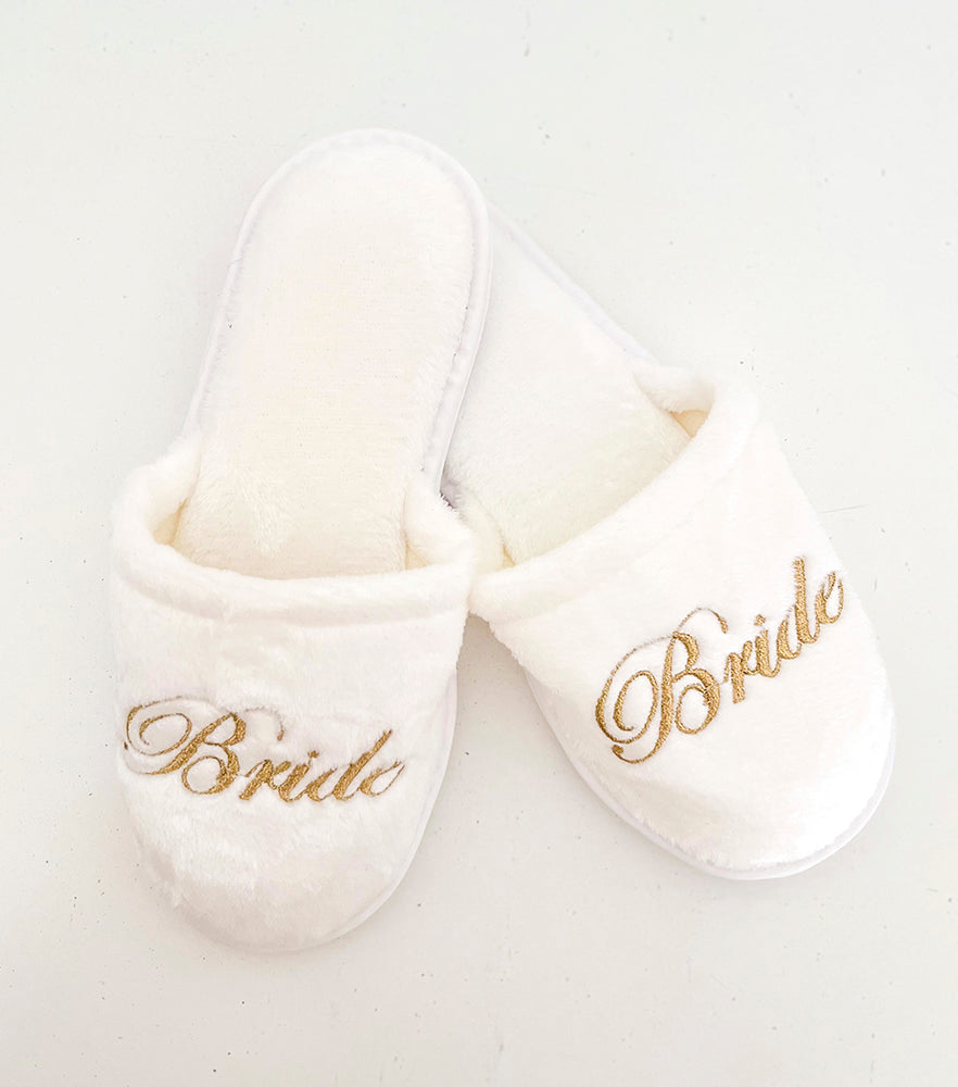 Pantufla Peluche Bride - Top Knot Party