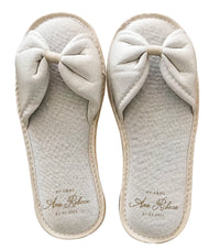 Pantufla Moño para Boda y XV años  | TopKnot Party - Top Knot Party