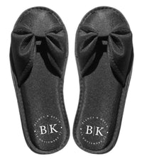 Pantufla Moño para Boda y XV años  | TopKnot Party - Top Knot Party