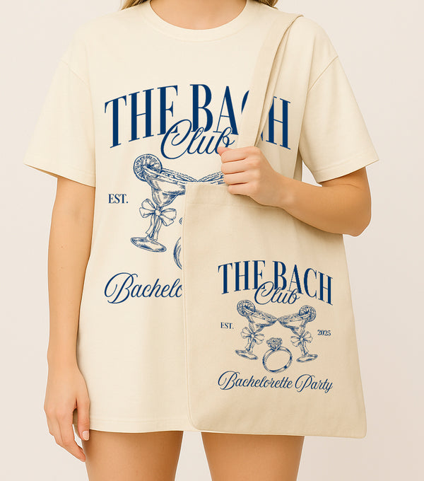 Playera Oversize y Tote Bag | Top Knot Party - Top Knot Party