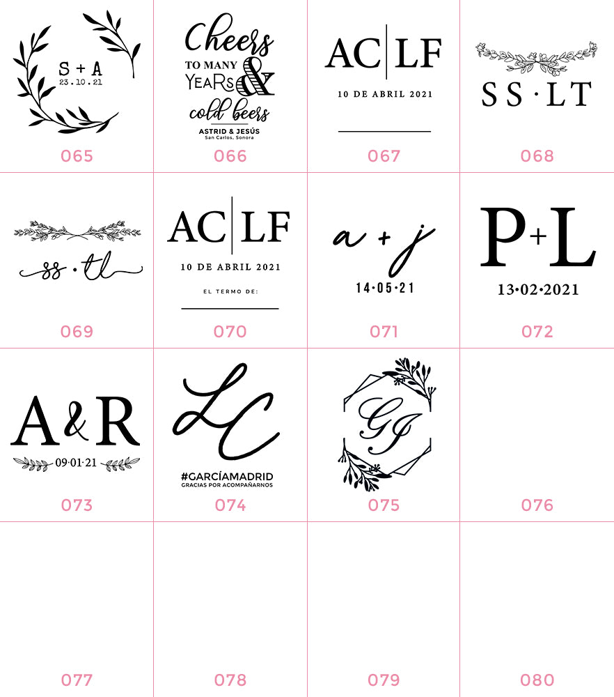 Vaso de plástico impreso en etiqueta - Top Knot Party