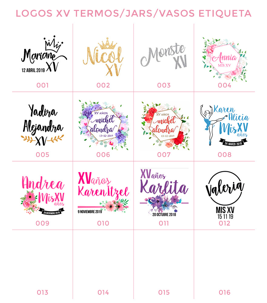 Vaso de plástico impreso en etiqueta - Top Knot Party