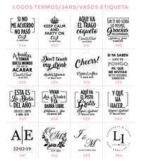 Jar para Bodas y XV Años - Top Knot Party