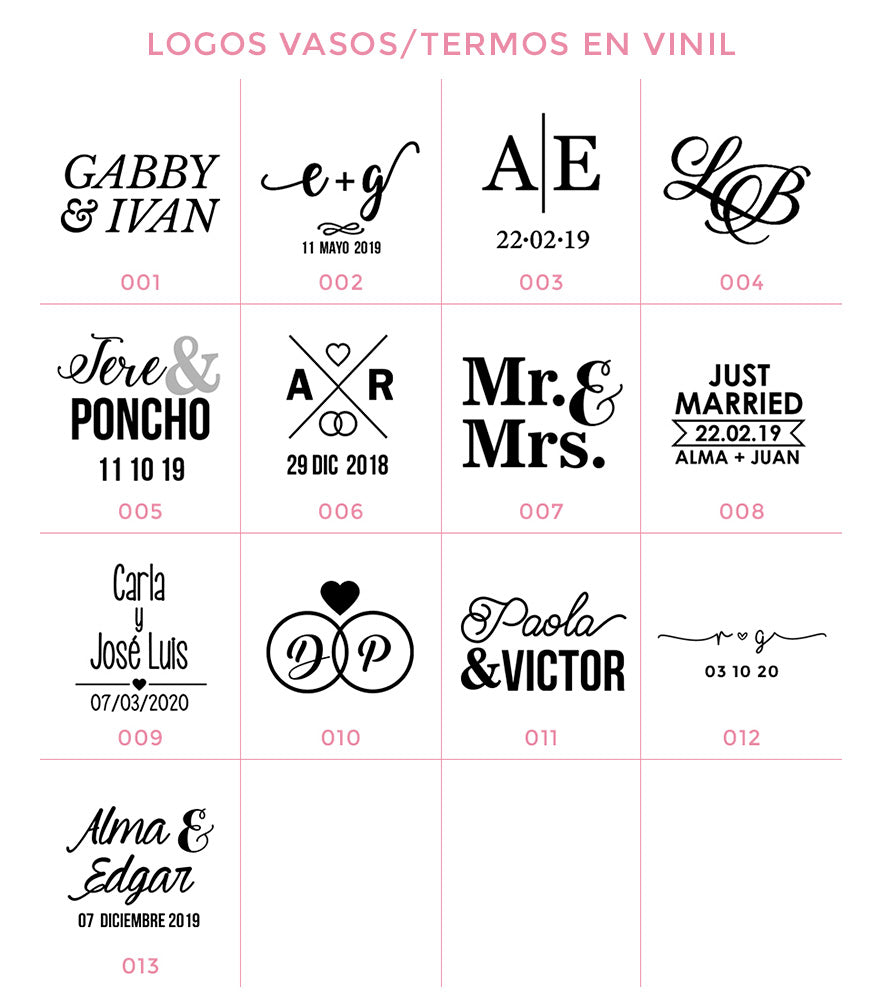 Termos y pantuflas personalizadas para bodas, fiestas y XV años, envios Nacionales e Internacionales
Frases para termos de boda,  etiquetas para termos de boda
Termos boda novios, frases para termos de boda, termos noviso, termos boda, vasos en vinil, monograma novios
