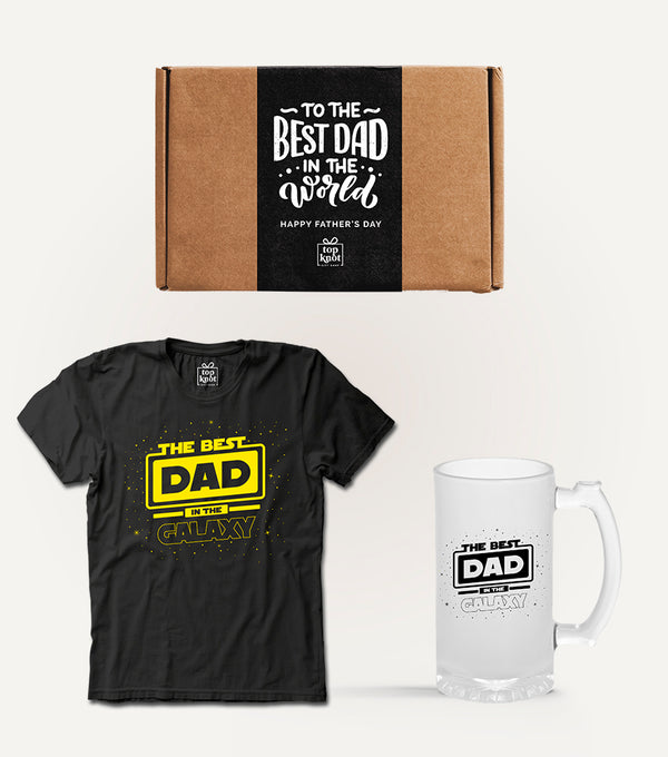 Gift Box Playera y Tarro - Top Knot Party