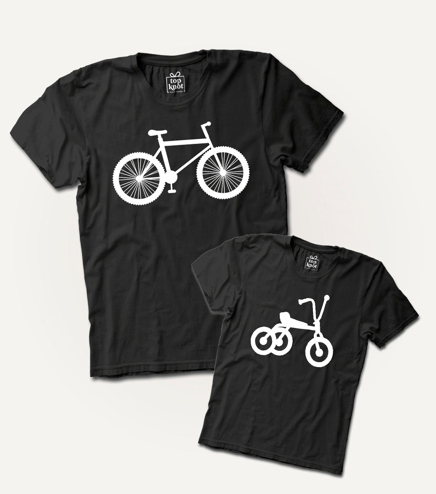 Duo Playera Padre e Hijo/Hija - Top Knot Party