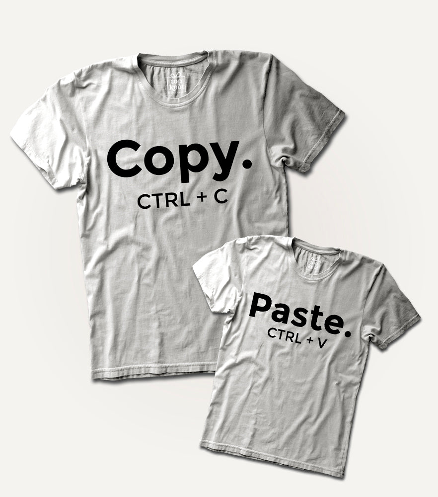 Duo Playera Padre e Hijo/Hija - Top Knot Party