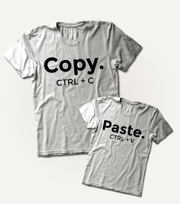 Duo Playera Padre e Hijo/Hija - Top Knot Party