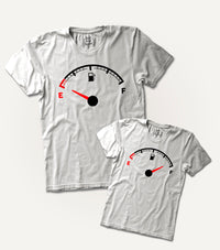 Duo Playera Padre e Hijo/Hija - Top Knot Party