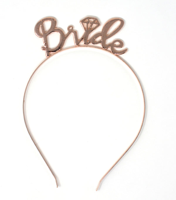 Diadema Bride Rose Gold - Top Knot Party