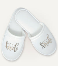 Pantufla para Novia - Top Knot Party
regalos para novia, regalos personalizados, pantuflas para boda