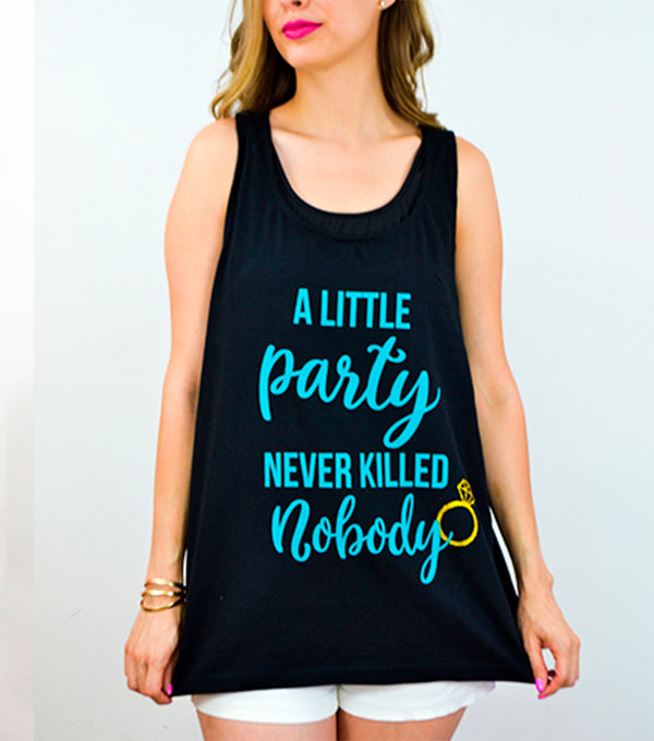 Tank Top Holgada / Batita - Top Knot Party