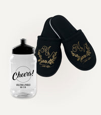 Termos y pantuflas personalizadas para bodas, fiestas y XV años, envios Nacionales e Internacionales