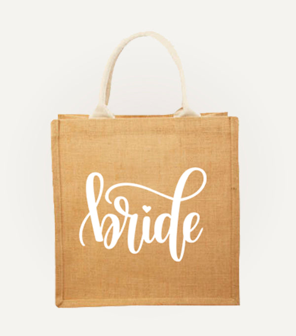 Bolsa de Yute Bride - Top Knot Party