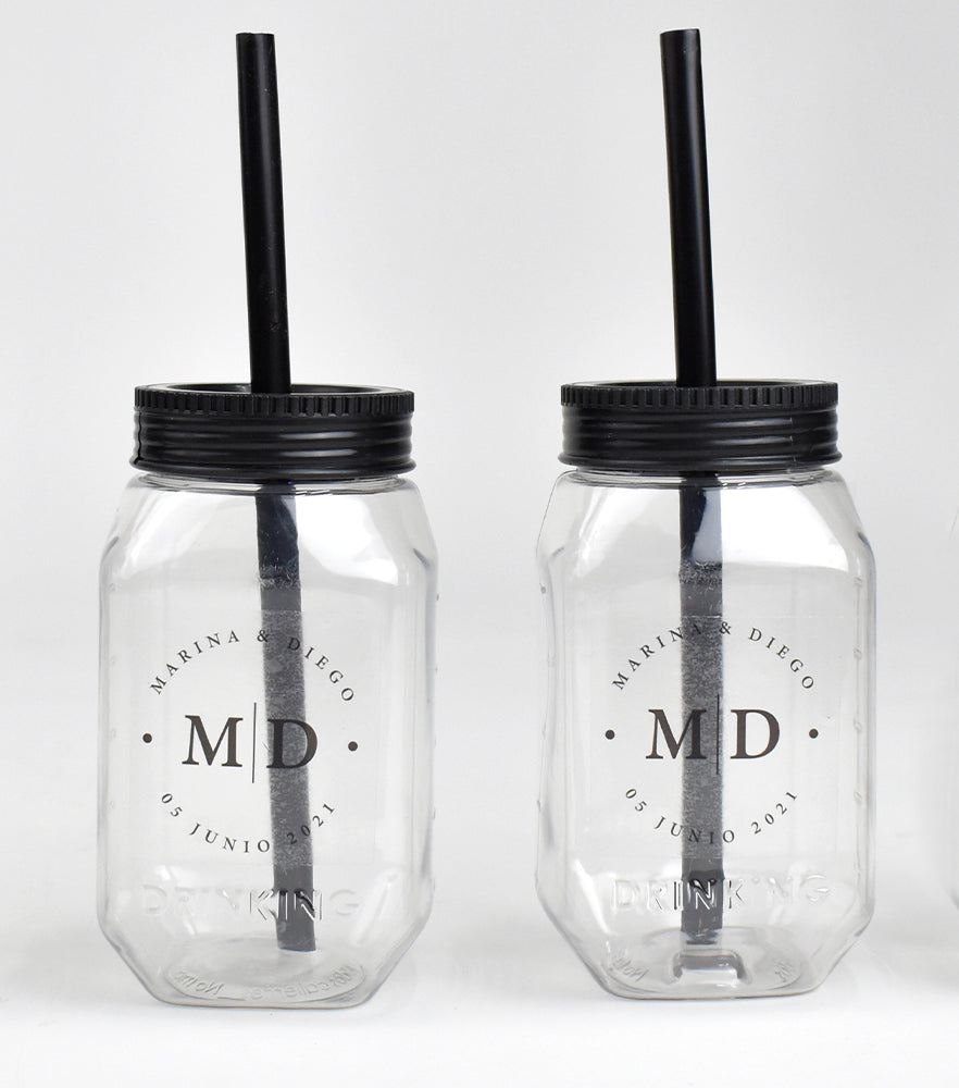 Jar con popote personalizados para bodas, fiestas y XV años, envios Nacionales e Internacionales
etiquetas para termos de boda, termos boda novios, frases para termos de boda