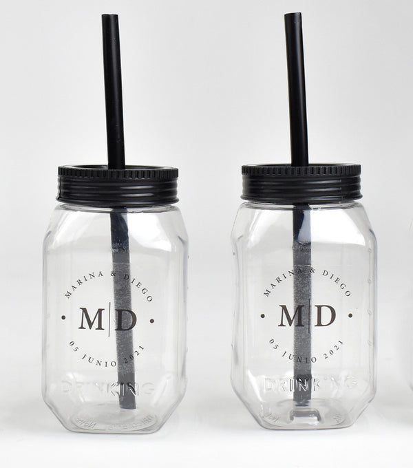 Jar con popote personalizados para bodas, fiestas y XV años, envios Nacionales e Internacionales
etiquetas para termos de boda, termos boda novios, frases para termos de boda