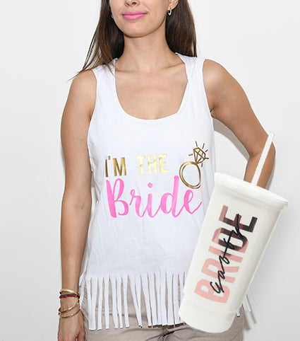 Kit Tank Top Bangs + Vaso Jumbo - Top Knot Party