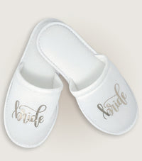 Kit Bata de Satin + Pantuflas de Satin personalizadas - Top Knot Party