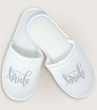 Kit Bata de Satin + Pantuflas de Satin personalizadas - Top Knot Party