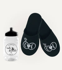 Termos y pantuflas personalizadas para bodas, fiestas y XV años, envios Nacionales e Internacionales