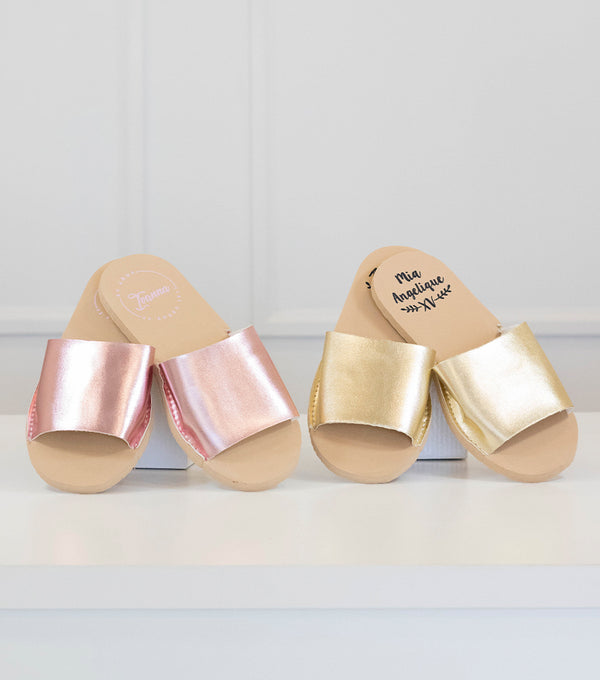 sandalia para invitadas de boda
sandalias metálicas boda
regalo para damas de honor
pantuflas elegantes para boda
recuerdos para invitadas boda