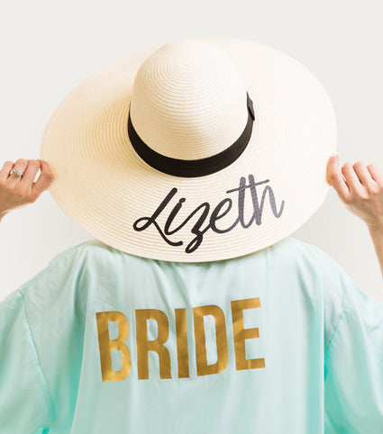 Sombrero de Playa - Top Knot Party