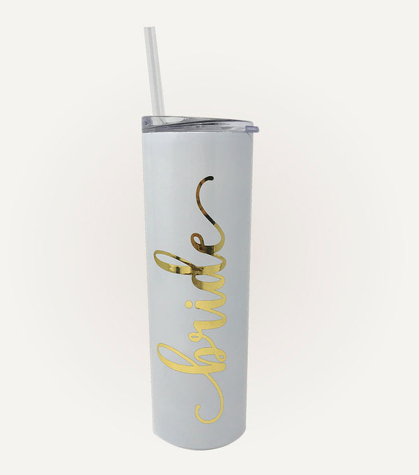 Vaso Acero Inoxidable Skinny - Top Knot Party