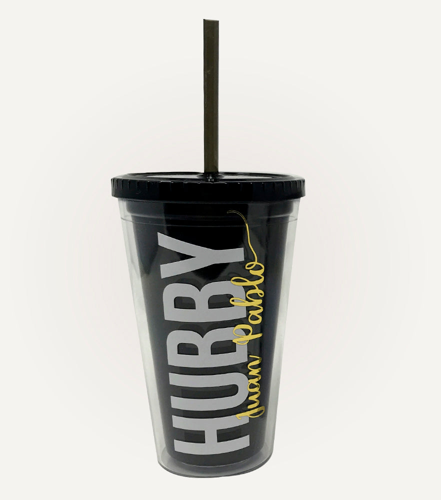 Vaso de Acrílico - Top Knot Party