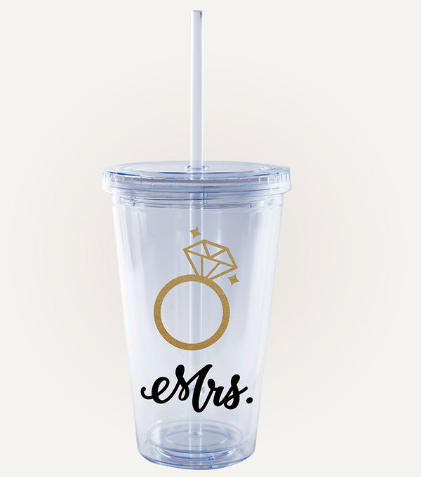 Vaso de Acrílico - Top Knot Party