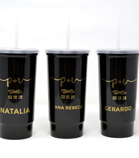 Termos para bodas, fiestas y XV años, envios Nacionales e Internacionales
Vasos personalizados para bodas, vasos con popote, recuerdos personalizados
etiquetas para termos de boda, termos boda novios, frases para termos de boda