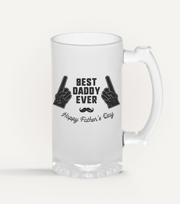 Tarro para Cerveza Día del Padre - Top Knot Party