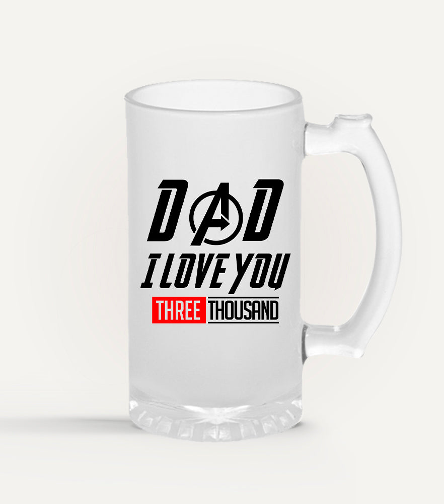 Tarro para Cerveza Día del Padre - Top Knot Party