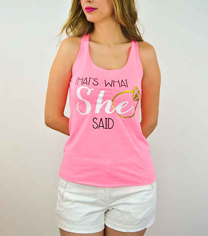 Tank Top Kino - Top Knot Party