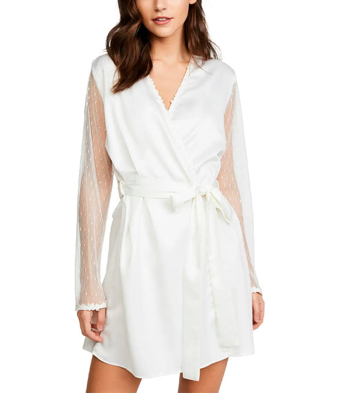 Flora Nikrooz Showstopper Charmeuse Cover-Up Robe