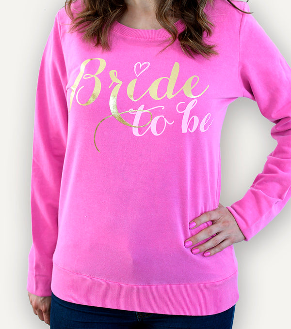 Sudadera Bride to be - Top Knot Party